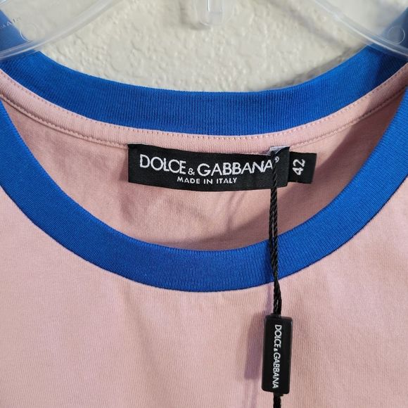 NEW Dolce & Gabbana Ringer T-shirt - Picture 3 of 8